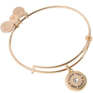 Alex and Ani Gold Charm Bangle Bracelet